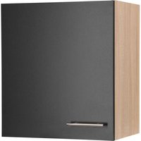 Oberschrank Hängeschrank 50 cm Eiche Sägerau Schwarz Merle Respekta Oberschrank Hängeschrank 50 cm Eiche Sägerau Schwarz Merle Respekta von Respekta