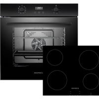 RESPEKTA Backofen-Set "ASET7004400" mit 1-fach-Teleskopauszug Set, 2 Stk. tlg. von Respekta