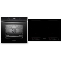 Backofen Herd Kochfeld Herdset Induktion 77cm Timer 2 Flexzonen Slider Respekta Backofen Herd Kochfeld Herdset Induktion 77cm Timer 2 Flexzonen Slider Respekta von Respekta