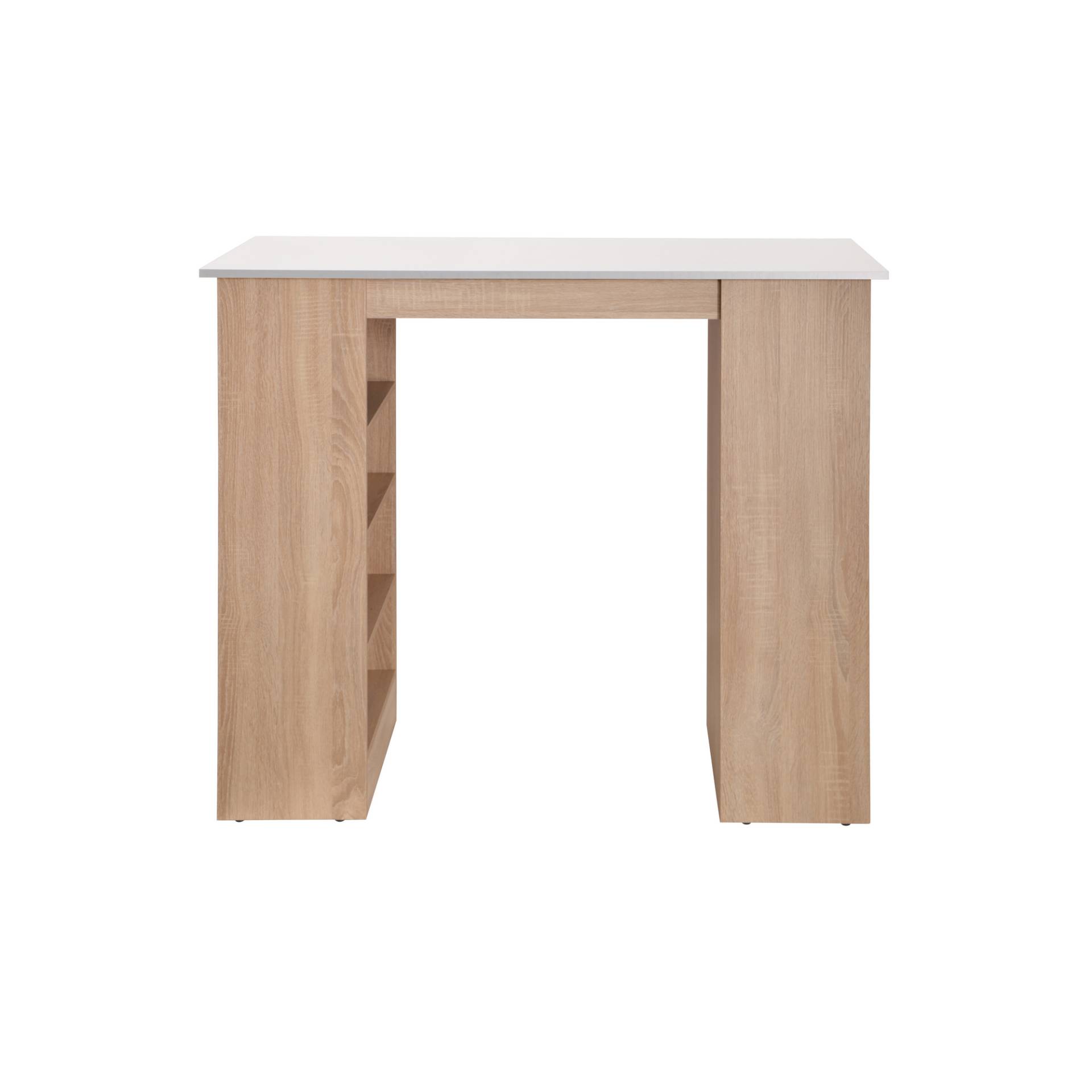 Respekta Bartisch 'Merle' weiß/eichefarben 115 x 103 x 50 cm Respekta Bartisch 'Merle' weiß/eichefarben 115 x 103 x 50 cm von Respekta