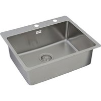 Einbauspüle 1 Becken mit Hahnlochbank Chicago Single 60x50cm Spüle - Respekta Einbauspüle 1 Becken mit Hahnlochbank Chicago Single 60x50cm Spüle - Respekta von Respekta