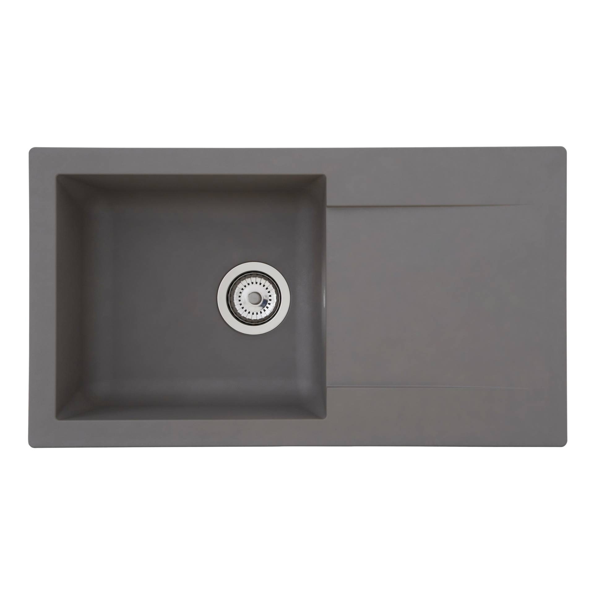 Respekta Einbauspüle 'Denver' Mineralite betongrau 78 x 44 cm Respekta Einbauspüle 'Denver' Mineralite betongrau 78 x 44 cm von Respekta