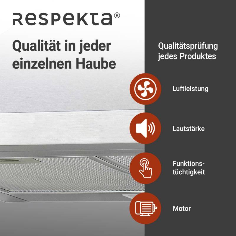 Respekta Kaminhaube 'CH 22078 IXB' von Respekta