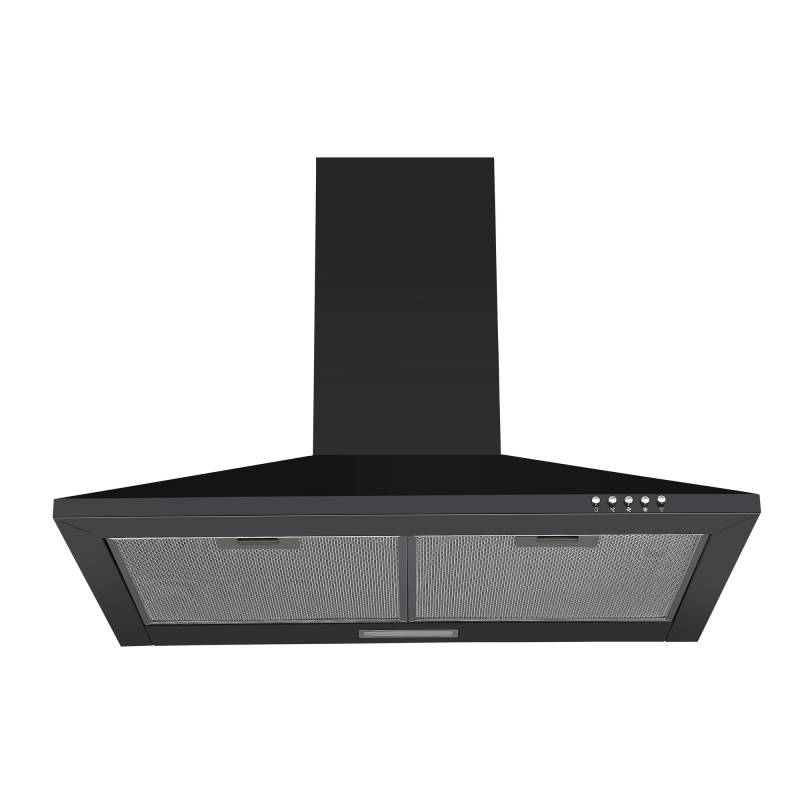 Respekta Kaminhaube 'Karena' schwarz matt Metall pulverbeschichtet 60 cm von Respekta