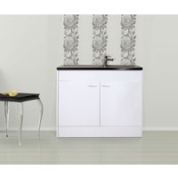 Respekta Komplettspüle Drehtür 100x50cm weiß Spülschrank Spültisch Küchenspüle Respekta Komplettspüle Drehtür 100x50cm weiß Spülschrank Spültisch Küchenspüle von Respekta