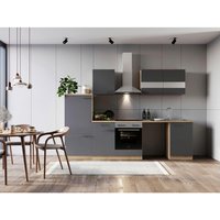 Respekta Küchenblock Merle grau B/H/T: ca. 280x200x60 cm von Respekta