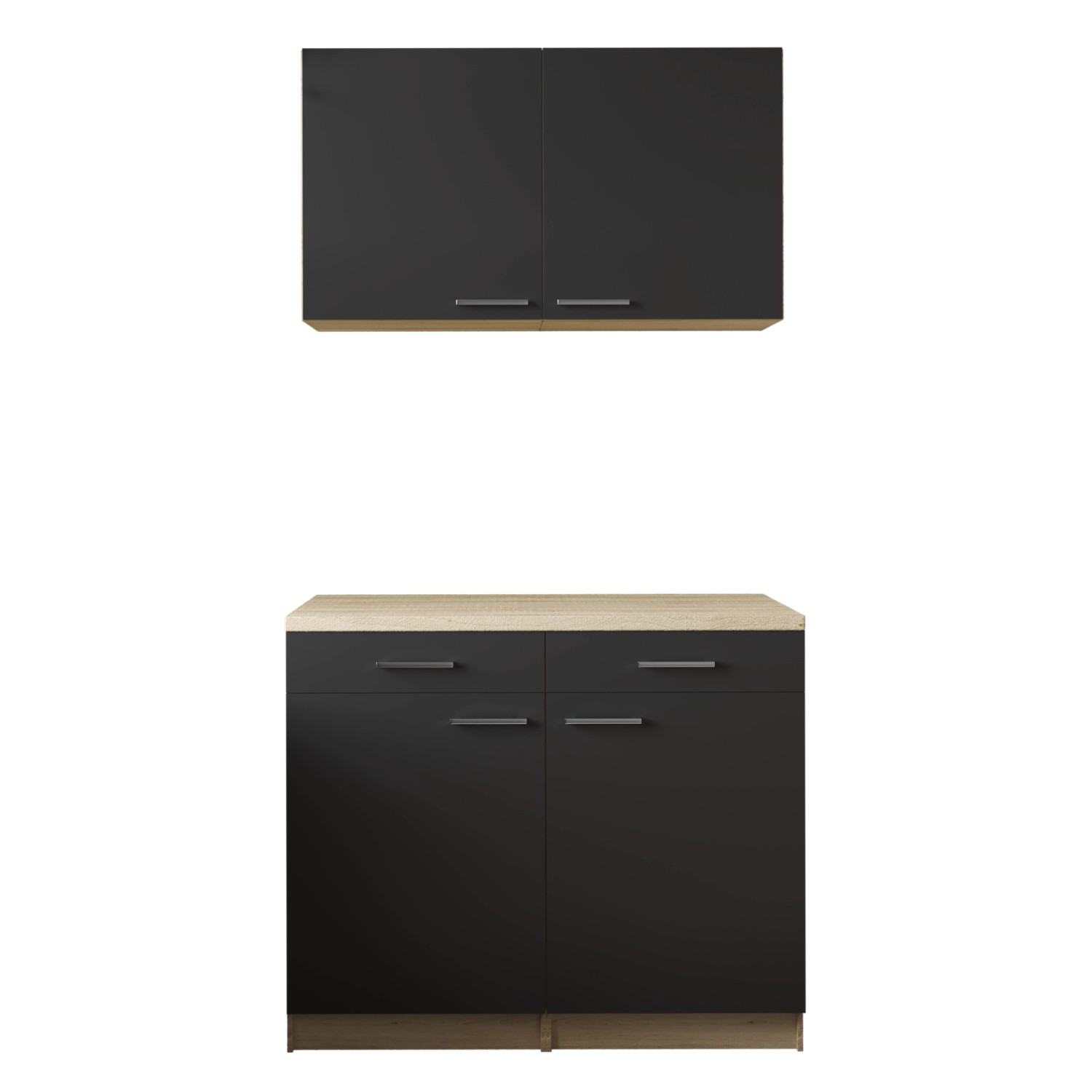 Respekta Küchenmöbel-Set 10 Merle 100 cm Schwarz Respekta Küchenmöbel-Set 10 Merle 100 cm Schwarz von Respekta