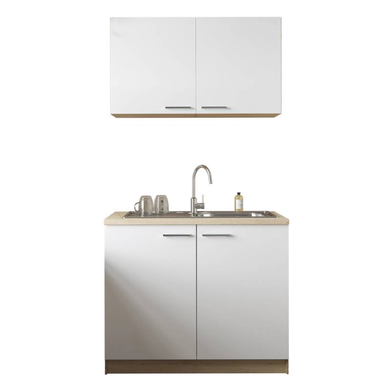 Respekta Küchenmöbel-Set 2 Merle 100 cm Weiß von Respekta