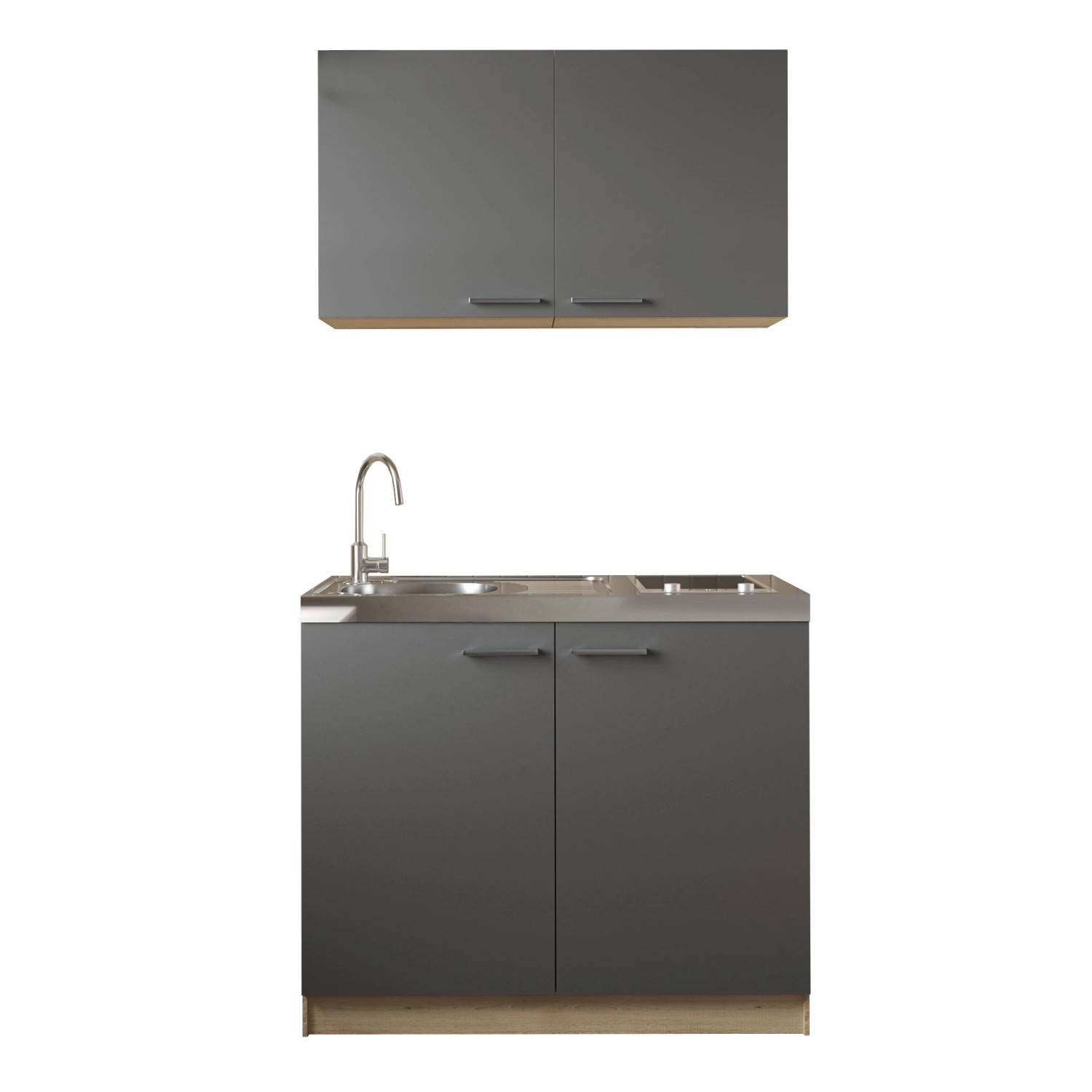 Respekta Küchenmöbel-Set 4 Merle 100 cm Grau Respekta Küchenmöbel-Set 4 Merle 100 cm Grau von Respekta