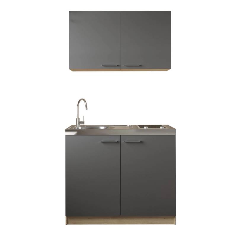 Respekta Küchenmöbel-Set 4 Merle 100 cm Grau von Respekta