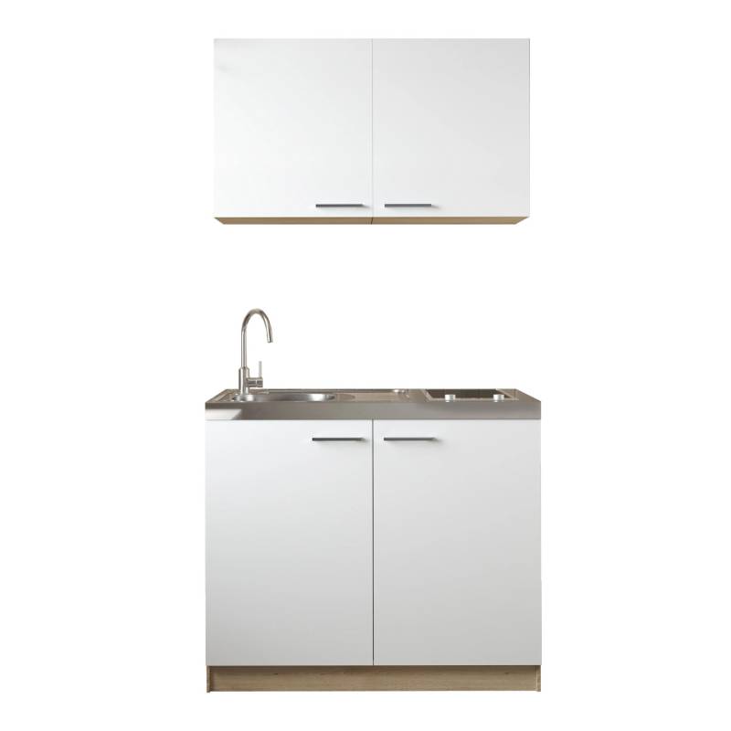 Respekta Küchenmöbel-Set 6 Merle 100 cm Weiß von Respekta