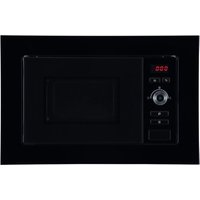 Respekta - Mikrowelle 800 Watt Einbau 60 cm Grill 1000 Watt 20 l Glas Schwarz von Respekta