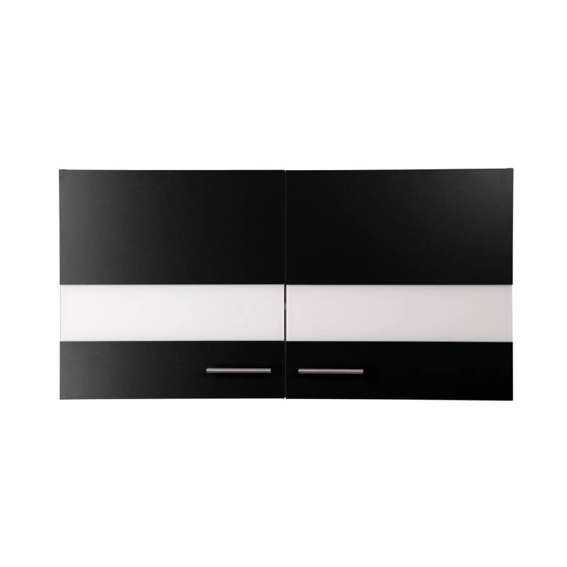 Respekta Oberschrank Merle 110 cm Schwarz von Respekta