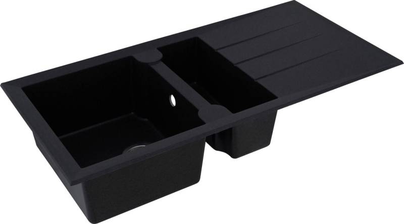 respekta Granitverbundspüle Alinéo 100 x 50 cm 100 x 50 cm von Respekta