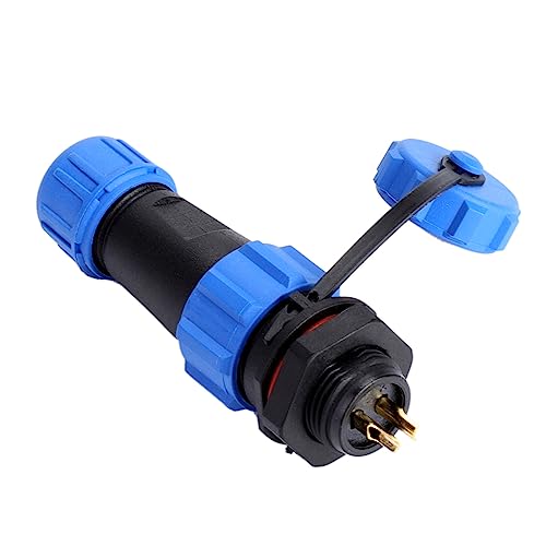 Luftfahrtstecker IP68 SP13,Aviation-Steckverbinder wasserdichter Kunststoff-Steckdosenstecker Elektrisches Zubehör Steckdosen, Konverter 2Pin / 3Pin / 4Pin / 5Pin / 6Pin / 7Pin / 9Pin (3pin) von Respicefinem