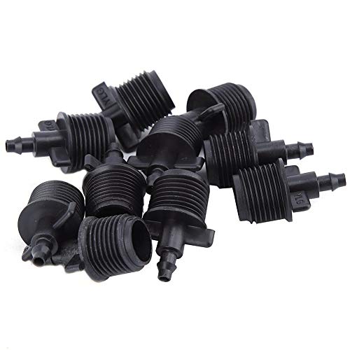 Resefinem 10pcs 1/2 Barb -Schlauchadapter für 4/7mm Tropfbewässerung Kapillarschlauch Premium Material Langlebensdauer ideal für Rasengarten Pati Resefinem 10pcs 1/2 Barb -Schlauchadapter für 4/7mm Tropfbewässerung Kapillarschlauch Premium Material Langlebensdauer ideal für Rasengarten Pati von Respicefinem