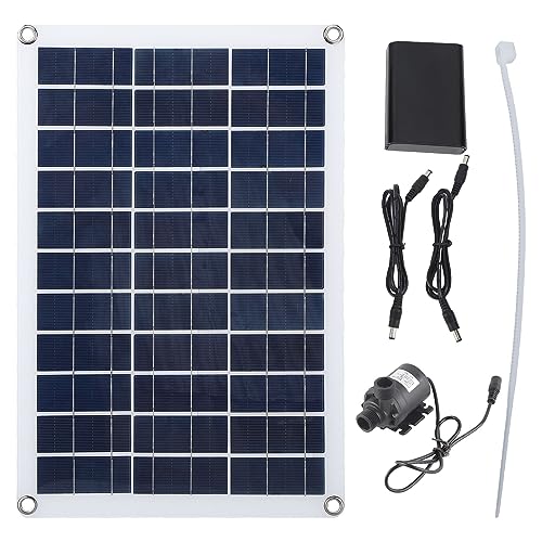 Resefinem 12V Solarwasserpumpe Professionelle und effiziente Solar -Lösung mit niedrigem Rauschen ideal für Vogelbäder Teiche und Gärten mit einstellbarem Winkel Solar von Respicefinem