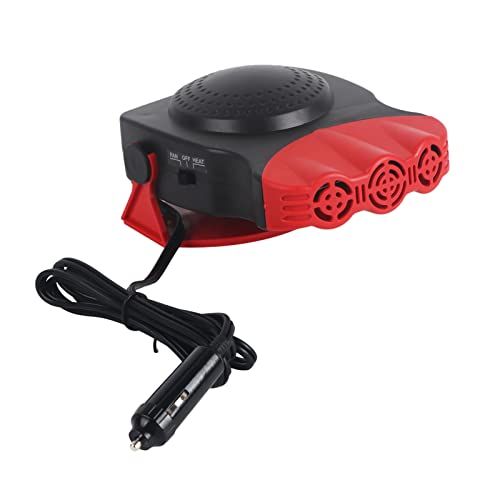 Resefinem 150W 12 V 2 in 1 Auto -LKW -Heizkühllüfterheizung mit drei Lüftungsöffnungen für schnelle Wärme und effizient von Respicefinem