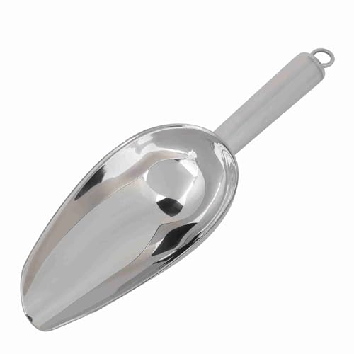 Resefinem 1PC Edelstahl Multifunktional Ice Food Scoop ideal für Küchen -Heim -Bar Party aus Premium -Anti -Wear -Resistant Edelstahl Witz (8oz) von Respicefinem