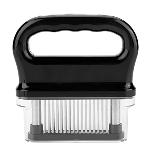 Resefinem 48 Edelstahl Ultra scharfe Nadelklinge Tenderizer Hartes Textur ohne Korrosion Anti zum Tarifizieren von Steak mit doppelter Schutzabdeckung und Resefinem 48 Edelstahl Ultra scharfe Nadelklinge Tenderizer Hartes Textur ohne Korrosion Anti zum Tarifizieren von Steak mit doppelter Schutzabdeckung und von Respicefinem