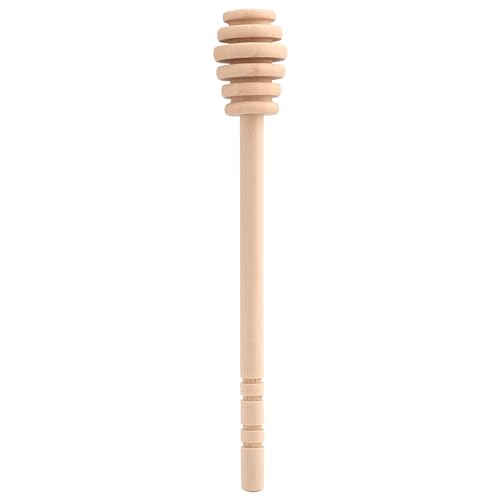Resefinem 50pcs Set Haushaltsholzmarmelade Honigdaucher Glas Abgabe sammeln Rührstangenstab ideal für die Küche zu Hause. Verwendung von 100% Lebensmittelqualität (Nehmen Sie den Honigkönig und von Respicefinem
