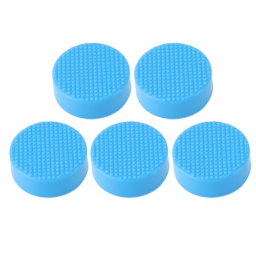 Resefinem 5pcs Silikon -Küchenmaschinenschalter Abdeckung ideal für TM6 Schutz und Dekoration in blau schwarzem Premium Silikon (Blau) von Respicefinem
