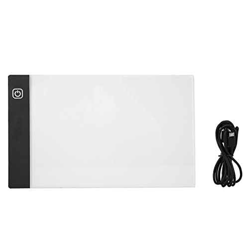 Resefinem A5 USB -LED -Kopieplatte 3 Level Dimmhelligkeit Verstellbarer Ultra -Dünn -Tracing -Lichtkasten ideal zum Zeichnen von Animationskizzieren mit Flicker - Resefinem A5 USB -LED -Kopieplatte 3 Level Dimmhelligkeit Verstellbarer Ultra -Dünn -Tracing -Lichtkasten ideal zum Zeichnen von Animationskizzieren mit Flicker - von Respicefinem
