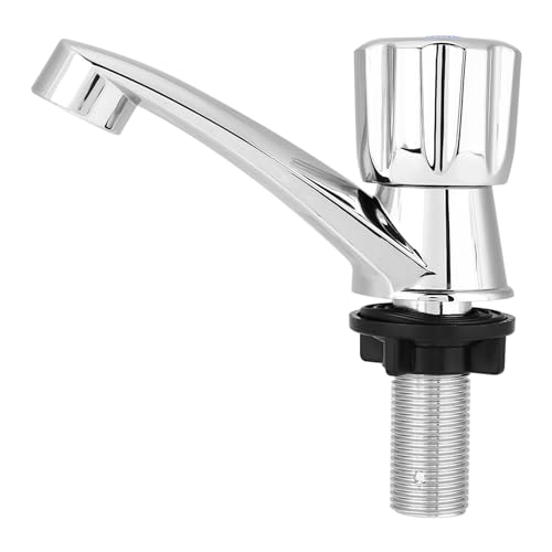 Resefinem ABS -Kunststoff Einer kalter Wasserhahn und elegant für Badezimmerbecken und Küchenspüle mit G1 /2 20 -mm -Fadenverbindung und /4 Drehen und Schließen (Louvre G1/2) von Respicefinem