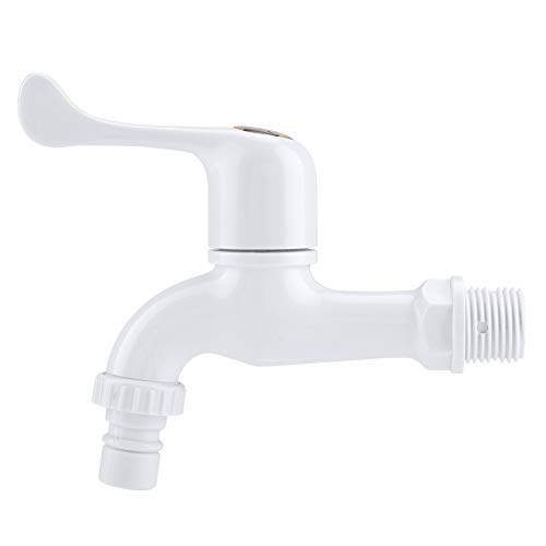 Resefinem ABS -Kunststoff -Waschmaschinen Wasserhahn Waschbecken Wasserhahn mit einzelnen Ausgängen und Griff A und elegante Lösung für mehrere Bewässerungsbedürfnisse ideal für (Fishtail - Machine Resefinem ABS -Kunststoff -Waschmaschinen Wasserhahn Waschbecken Wasserhahn mit einzelnen Ausgängen und Griff A und elegante Lösung für mehrere Bewässerungsbedürfnisse ideal für (Fishtail - Machine von Respicefinem