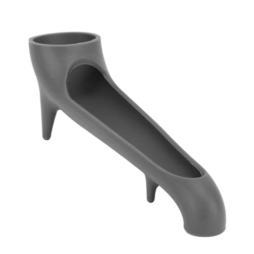 Resefinem Coffee Machine Access Trichter Multifunktionales Lebensmittelqualität Silikon Trichter füllt leicht Kaffeemaschine, ohne sich zu bewegen oder zu zerlegen, ideal für (Dunkelgrau) von Respicefinem