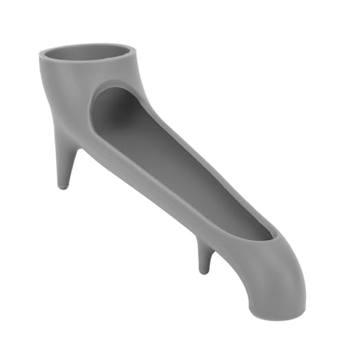 Resefinem Coffee Machine Access Trichter Multifunktionales Lebensmittelqualität Silikon Trichter füllt leicht Kaffeemaschine, ohne sich zu bewegen oder zu zerlegen, ideal für (Hellgrau) von Respicefinem