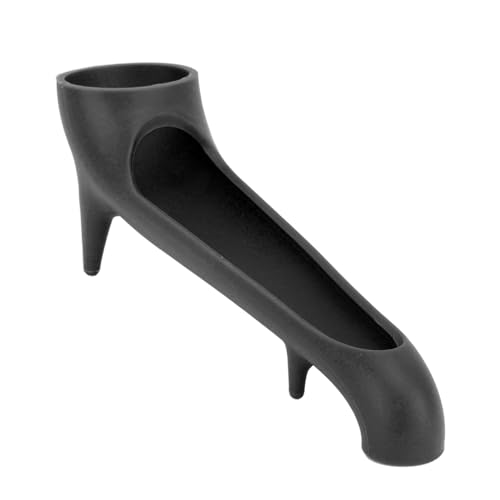 Resefinem Coffee Machine Access Trichter Multifunktionales Lebensmittelqualität Silikon Trichter füllt leicht Kaffeemaschine, ohne sich zu bewegen oder zu zerlegen, ideal für (Schwarz) von Respicefinem