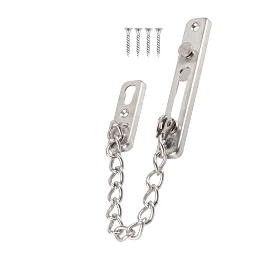 Resefinem Edelstahl Anti -Diebstahl -Kettenschloss für verbesserte Sicherheit in Heim- und Hotelumgebungen sicher und nicht giftiges Material einfache Installation und Operation (201 Stainless Steel von Respicefinem