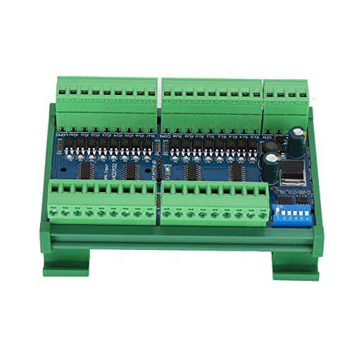 Resefinem Eingangscontroller 32 Kanal DIN DIN Isolierte SPS -Schalter Menge Erfassungsplatine PNP -Modul hoher Pegel mit 16 mm dicker PCB -Doppelseiten -Platine Großer Wärme (NPN with shell) von Respicefinem