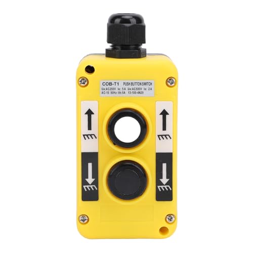 Resefinem Electric Hufe Crane Pushbutton Switch Regenfisch sicher und stabil für Industrie nach oben Fahren mit PC Flame Reportardant Material AC250V 5A 500V 2A IP68 -Bewertung Resefinem Electric Hufe Crane Pushbutton Switch Regenfisch sicher und stabil für Industrie nach oben Fahren mit PC Flame Reportardant Material AC250V 5A 500V 2A IP68 -Bewertung von Respicefinem