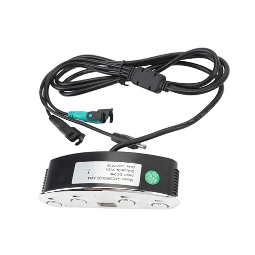 Resefinem Electric Sofa Handcontroller mit DC Motor und USB -Anschluss -Premium -ABS -Material für eine komfortable Kontrolle im Schlafzimmer Wohnzimmer Büro Hotel 5 5 Pin 13x4 von Respicefinem