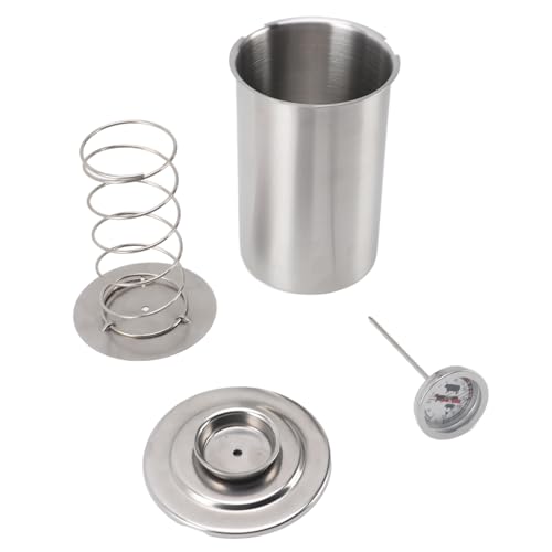Resefinem Ham Maker Multifunktion multifunktionieren Edelstahl -Fleischpresse mit Thermometer zur Herstellung von hausgemachtem Deli -Fleisch von Respicefinem