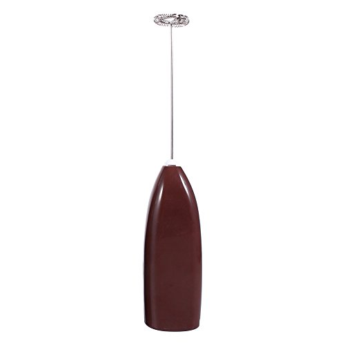 Resefinem Kitchen Mini Milch Frother Electric Whisk Mixer Rührer Eggbeater umweltfreundlich einfach zu bedienen und sauber für das Rühren von Milch Kaffee und Dri sauber zu rühren (Braun) von Respicefinem