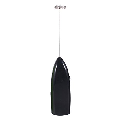 Resefinem Kitchen Mini Milch Frother Electric Whisk Mixer Rührer Eggbeater umweltfreundlich einfach zu bedienen und sauber für das Rühren von Milch Kaffee und Dri sauber zu rühren (Schwarz) von Respicefinem