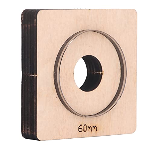 Resefinem Leder Schnittstempel einzigartiges hohles rundes Design für das Handwerk kreisförmiger Geschenke und Designs ideal für DIY Bastelleder -Lederprodukte Pappe Gummi Plaste von Respicefinem