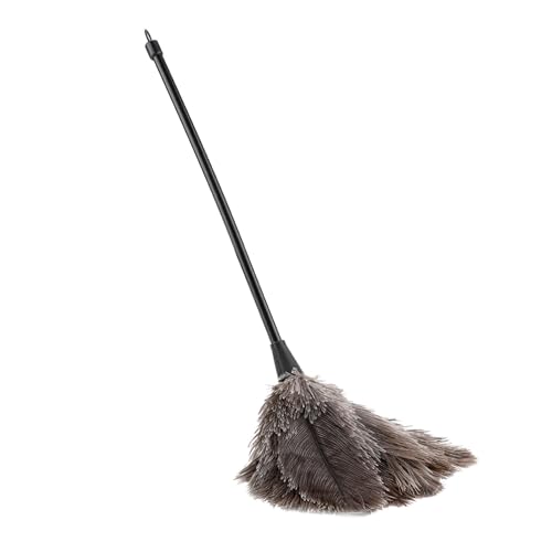 Resefinem Mini handgefertigt waschbar wiederverwendbares Feder Duster Plastik sicher und Mehrzweck für Bücher Keyboard Office Home von Respicefinem