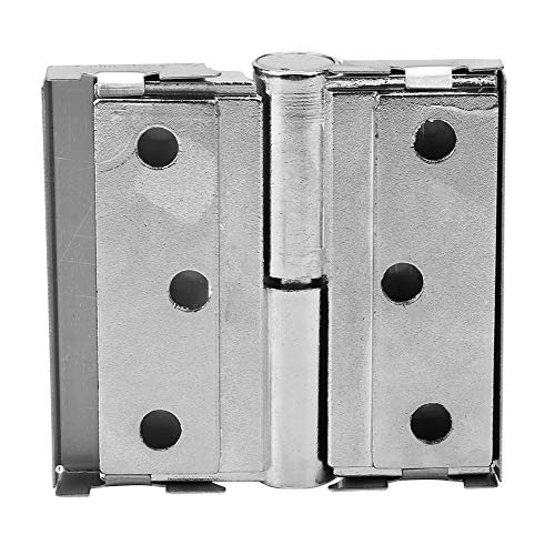 Resefinem My 4 * 3 dicker Edelstahl Zinklegungslegier Badezimmer Innentürenlager Klapptürscharnier reibungsloser Betrieb lang anhaltend für Badezimmergebrauch mit ca. 76 mm Max LENGT von Respicefinem