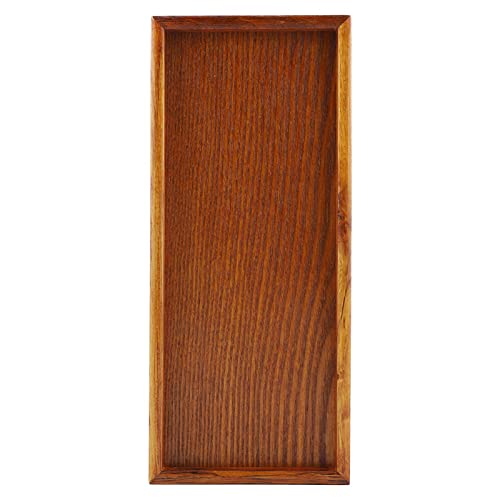 Resefinem Rechteck -Holz -Tee -Tablett und ideal für Haus- und Bürodekoration für den Innen- und Außenbereich wie das Küchenrestaurant und für das Küchenrestaurant und ideal (35 * 15cm) von Respicefinem