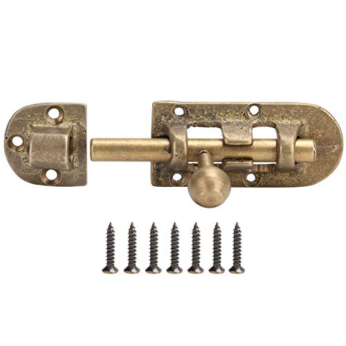 Resefinem Vintage Messing Türriegel ideal für die Sicherung von Toren und Holztüren mit exzellentem Design exquisiter Handwerkskunst Schwerspannung Kollision Resefinem Vintage Messing Türriegel ideal für die Sicherung von Toren und Holztüren mit exzellentem Design exquisiter Handwerkskunst Schwerspannung Kollision von Respicefinem