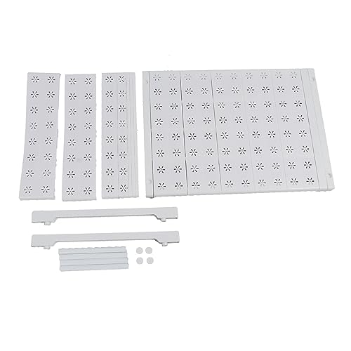 Resefinem erweiterbarer Schrankschelf -Speicher Rack Hohe Last - Lagerkapazität Einfach zu installierter Raum - Sparen Sie ideal für Schränke in unterschiedlicher Größe im (Length 67-88cm / von Respicefinem