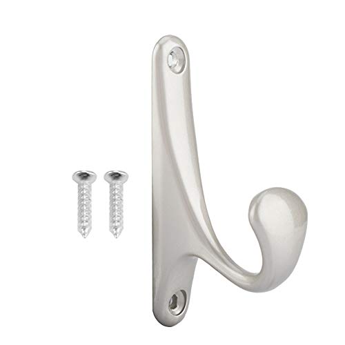 Resefinem moderne, wandmontierte Kleiderhaken aus hochwertiger Zinklegierung Anti und geeignet für Badezimmer Garderobe und andere Orte mattes schwarzes Finish (Pearl Ni Color) von Respicefinem