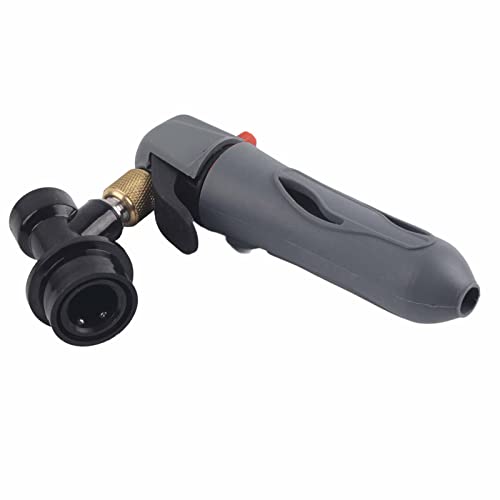 Resefinem tragbares CO2 -Injektor -Kit Hochfestes Design für hausgemachte Soda -Fassfüllung ideal für Hausbrauer, um Stabilität und Haltbarkeit während des häufigen Gebrauchs zu (Grey) von Respicefinem