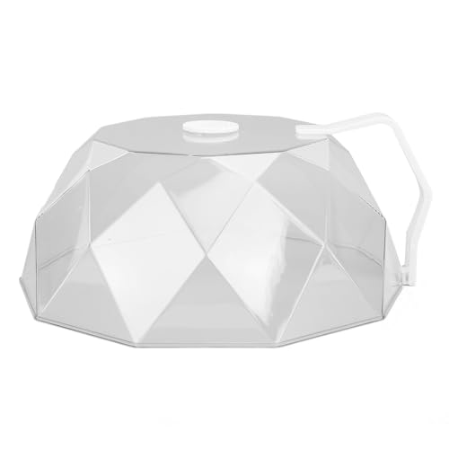 Resefinemmikrowelle Lebensmittelabdeckung Ölsicheres Hochtemperatur Multifunktional Splatter Deckel mit Griffentlüftung Blau ideal für Mikrowellen Verwendung aus (White) von Respicefinem