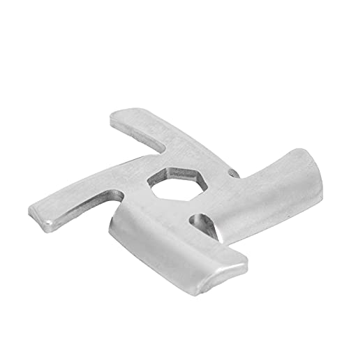 Respice finem Elektro-Fleischwolf Edelstahl-Schleif platte sicher und Ersatz zubehör für Küche Elektro-Fleischwolf ca. 18g 4 6x4 6x0 4 4 4cm Respice finem Elektro-Fleischwolf Edelstahl-Schleif platte sicher und Ersatz zubehör für Küche Elektro-Fleischwolf ca. 18g 4 6x4 6x0 4 4 4cm von Respicefinem