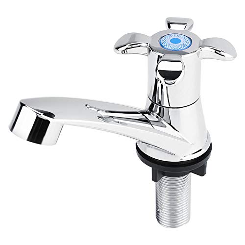 RespiceFinem Abs Plastik Einer kalter Wasserhahn Wasserhahn Prämienqualität und elegant für Badezimmerbecken und Küchenspüle Diamant G1/2 (Plum G1/2) von Respicefinem